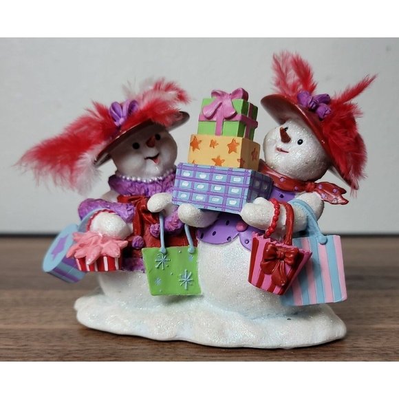 Simply Sassy Snow Friend Hamilton Collection Friendship Is A Flurry of Fun #3801 - Picture 2 of 13